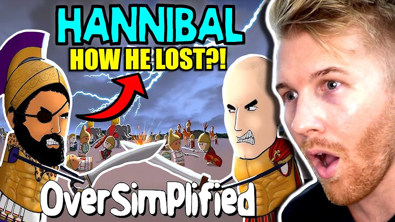 How Rome Almost DIED?! (Oversimplified Reaction: Punic Wars)