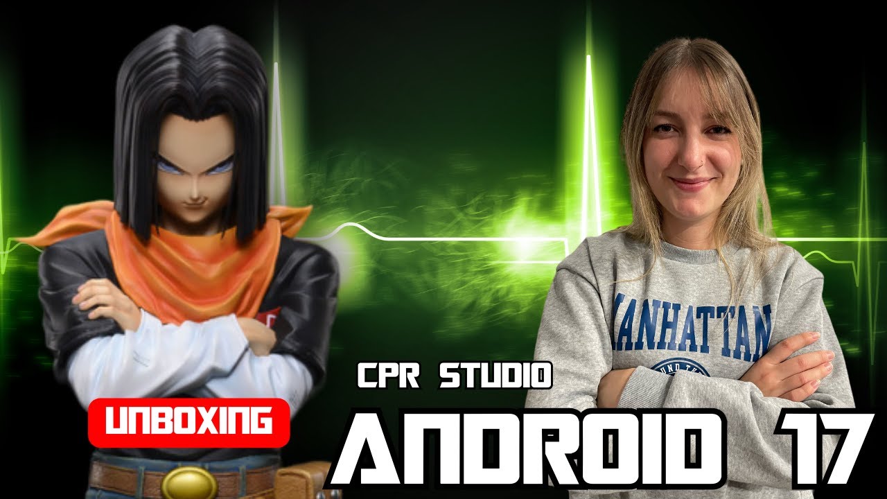 ANDROID 17 de CPR STUDIO 1/6! Estatua de resina de Dragon Ball Z! Unboxing y review en español!