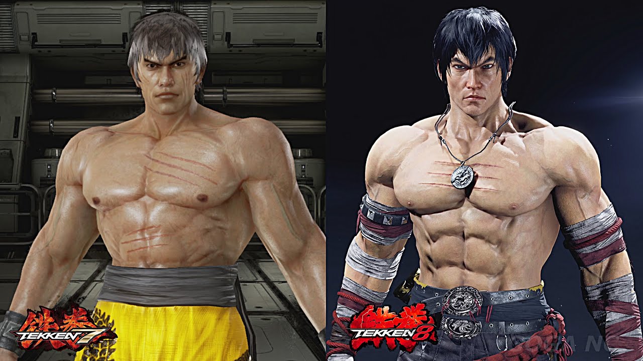 Tekken 7 vs Tekken 8 - ALL Characters Graphic Comparison