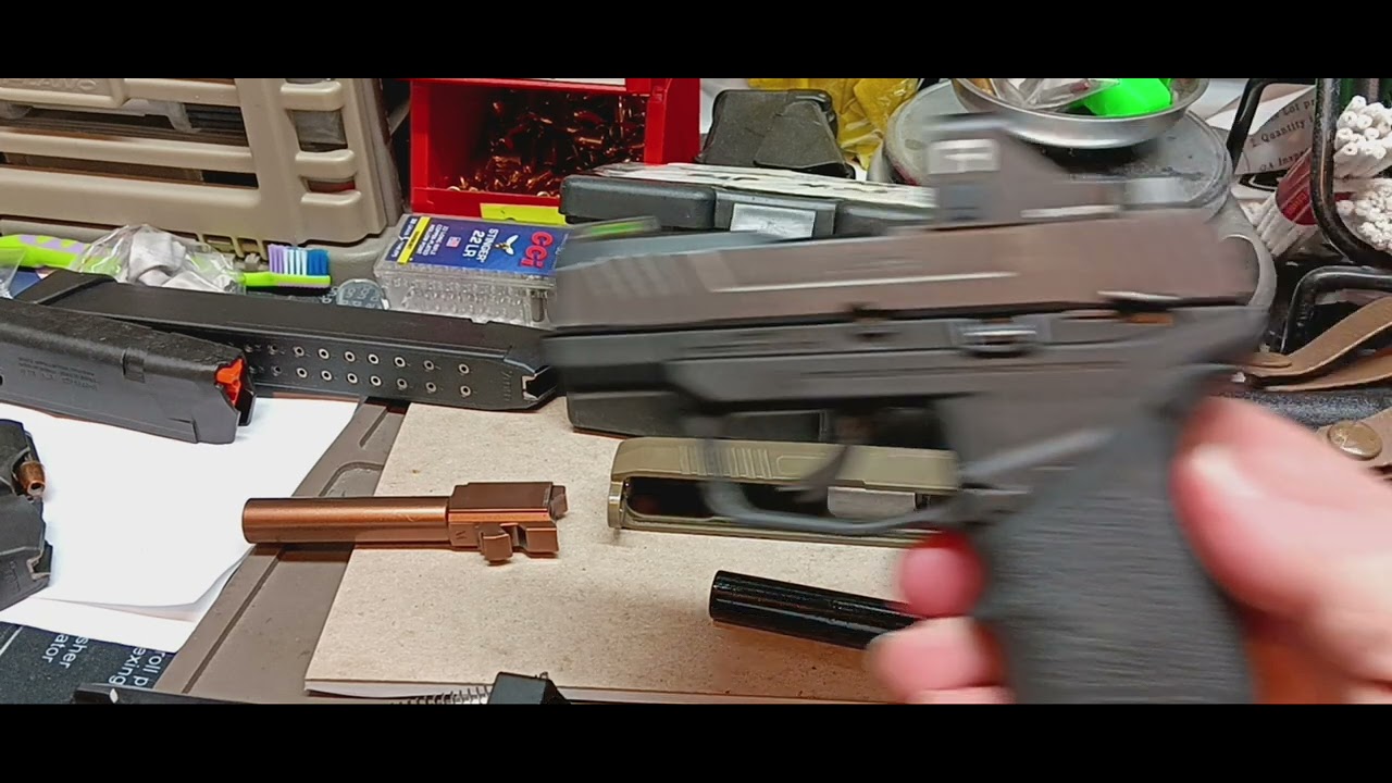PSA Compact with 450 rds and Full size unfired comparison