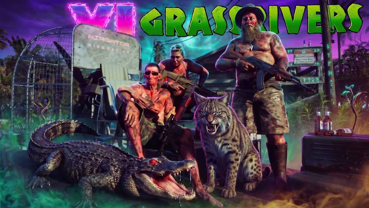 😱 ДЕТАЛЬНЫЙ РАЗБОР GRASSRIVERS В GTA 6 🛑МИСТИКА И ГИГАНТСКИЕ АЛЛИГАТОРЫ