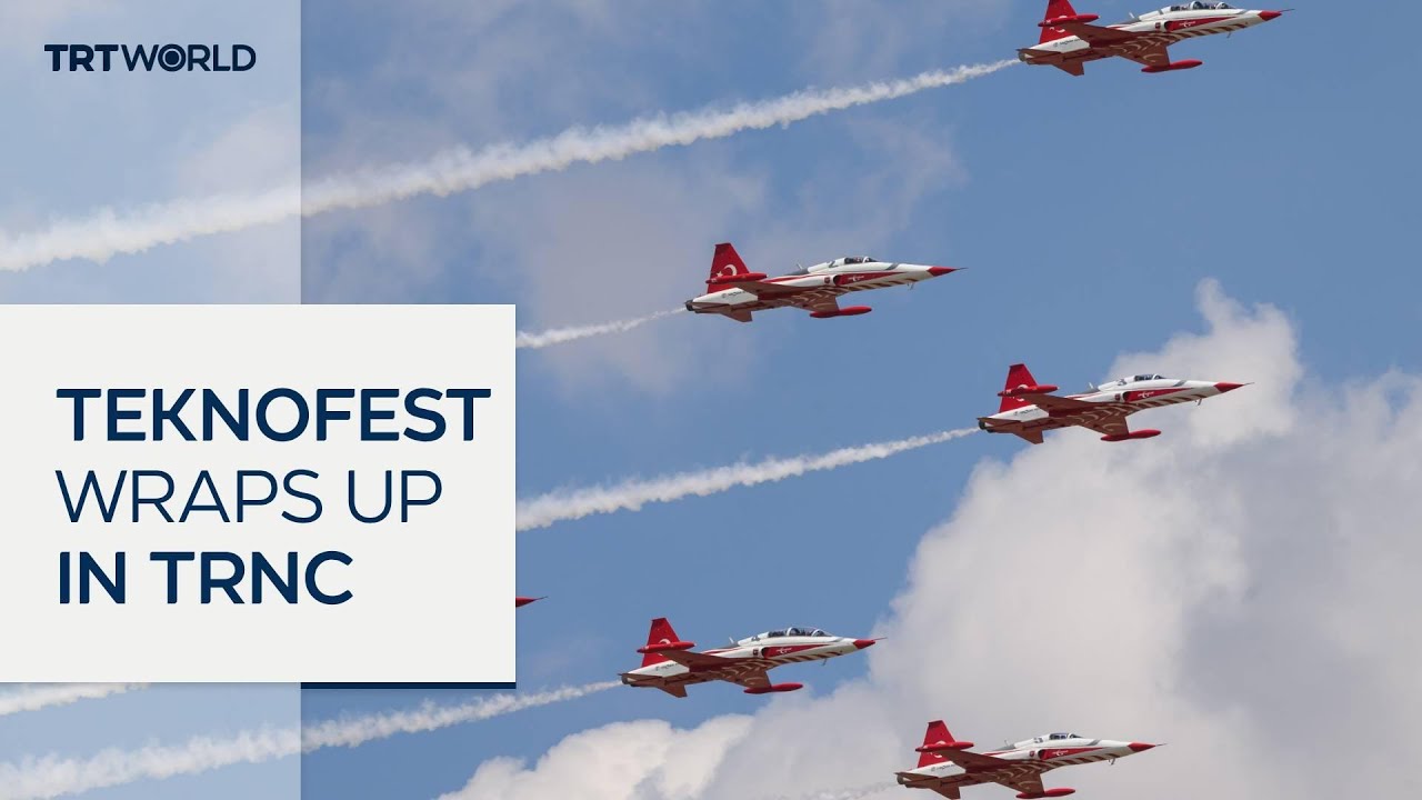 T&uuml;rkiye's premier technology event Teknofest wraps up in TRNC