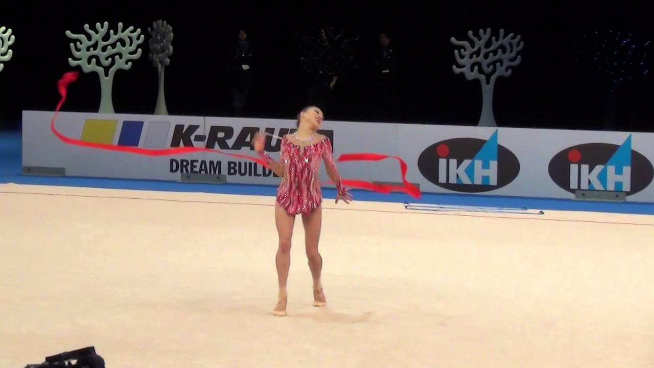 Yeon Jae Son KOR  ribbon final Espoo WC 2016