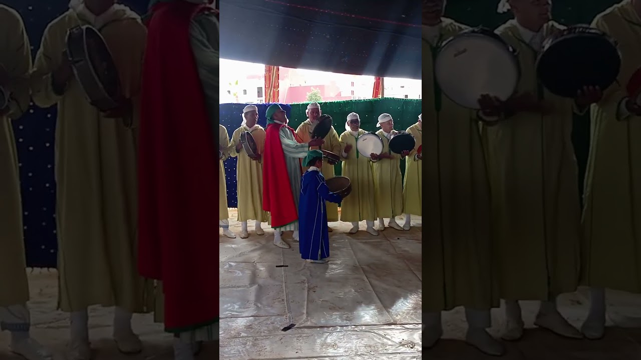مقطع احيدوس من مهرجان والماس اقليم الخميسات في دورته التاسعة 