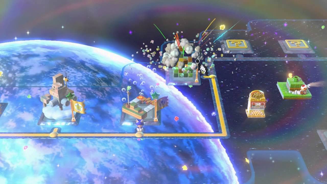 Super Mario 3D World - World Star (Secret Character, 100% Green Stars, and Stamps)