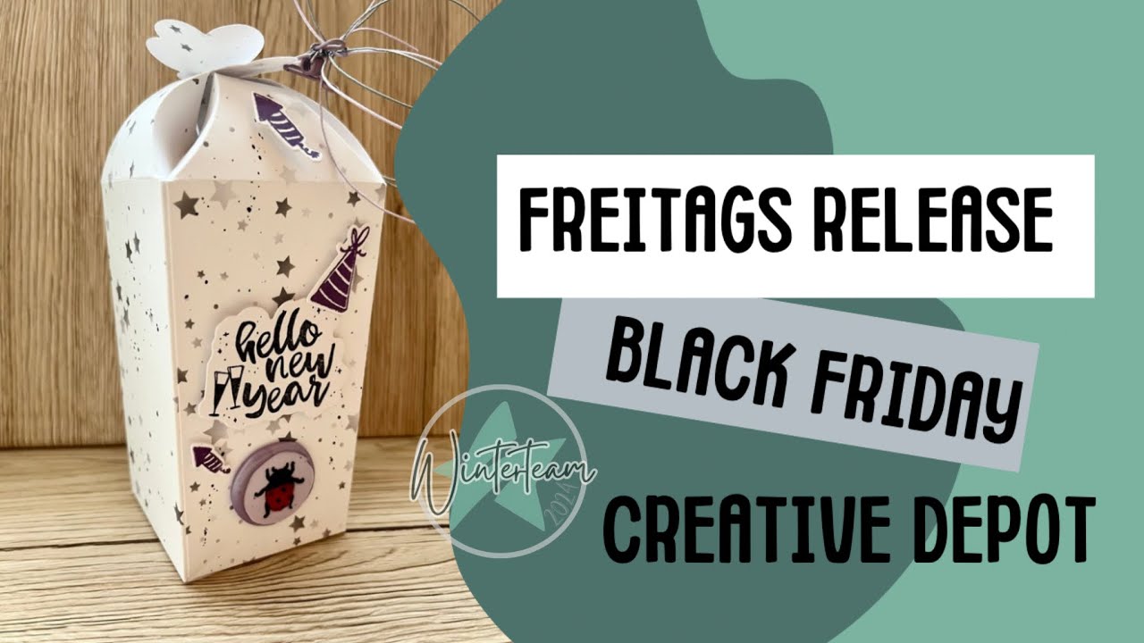 Freitagsrelease bei Creative Depot am Black Friday / Weihnachten und Co / Silvester