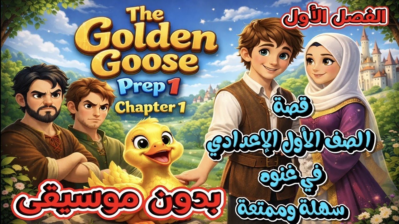 بدون موسيقى قصة الصف الأول الإعدادي في غنوة الفصل الأول The Golden Goose 2026 Ch1 