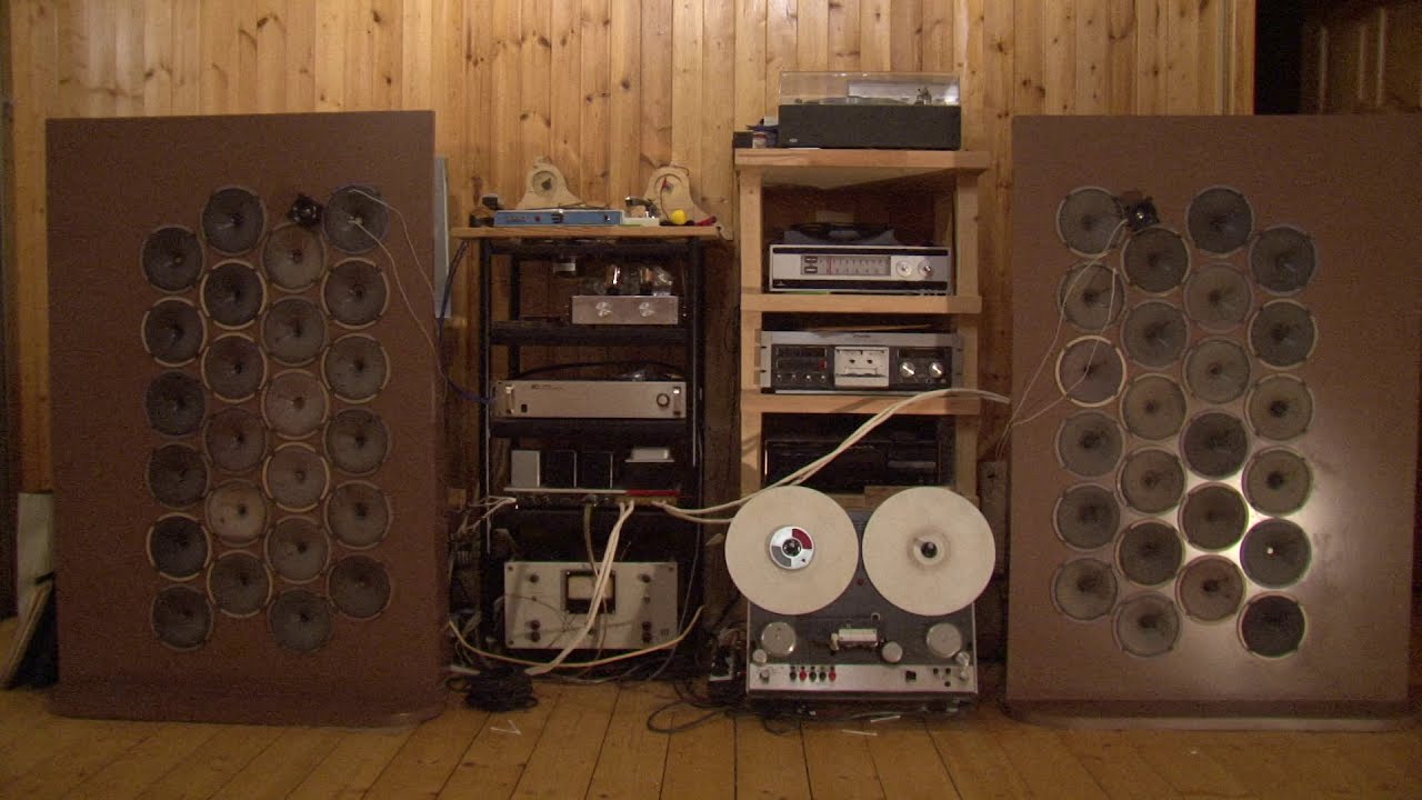 Mechlabor STM 610 & Open Baffle with 2 x 24 speakers/ групповой излучатель