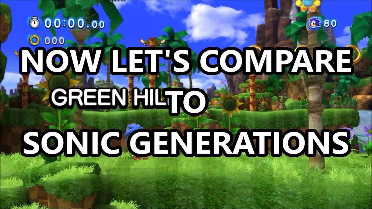 SONIC FORCES YOU TO PLAY GREEN HILL ZONE AGAIN