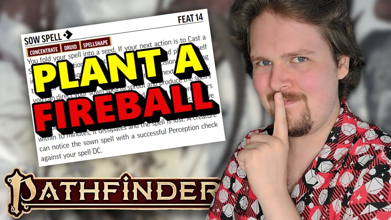 Top 5 DRUID FEATS in Pathfinder 2e!