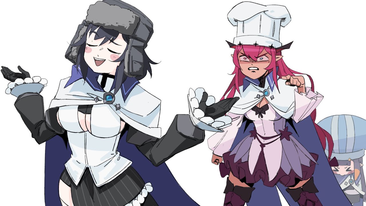 The love triangle between Ina, Kronii and IRyS is crazy || Hololive Animation