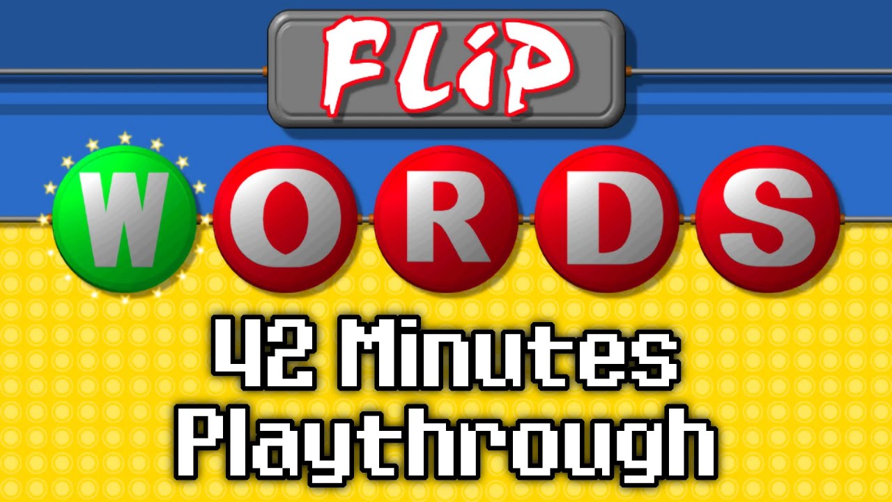 Flip Words (HipSoft) - 42 Minutes Playthrough