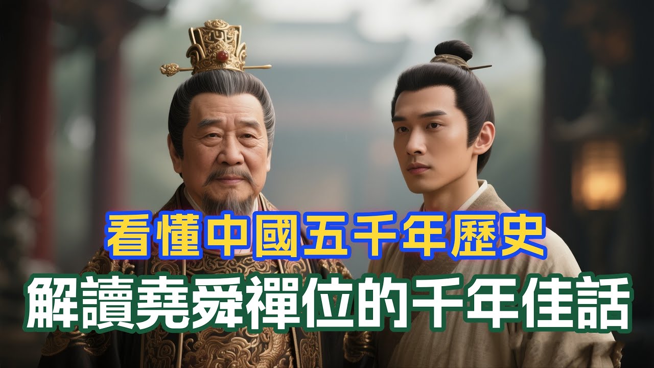 【中华文明之谜】尧舜禅让：中国最早的民主制度？｜上古史解密  中国版权力的游戏：尧舜禅让背后的政治智慧｜历史深度解析