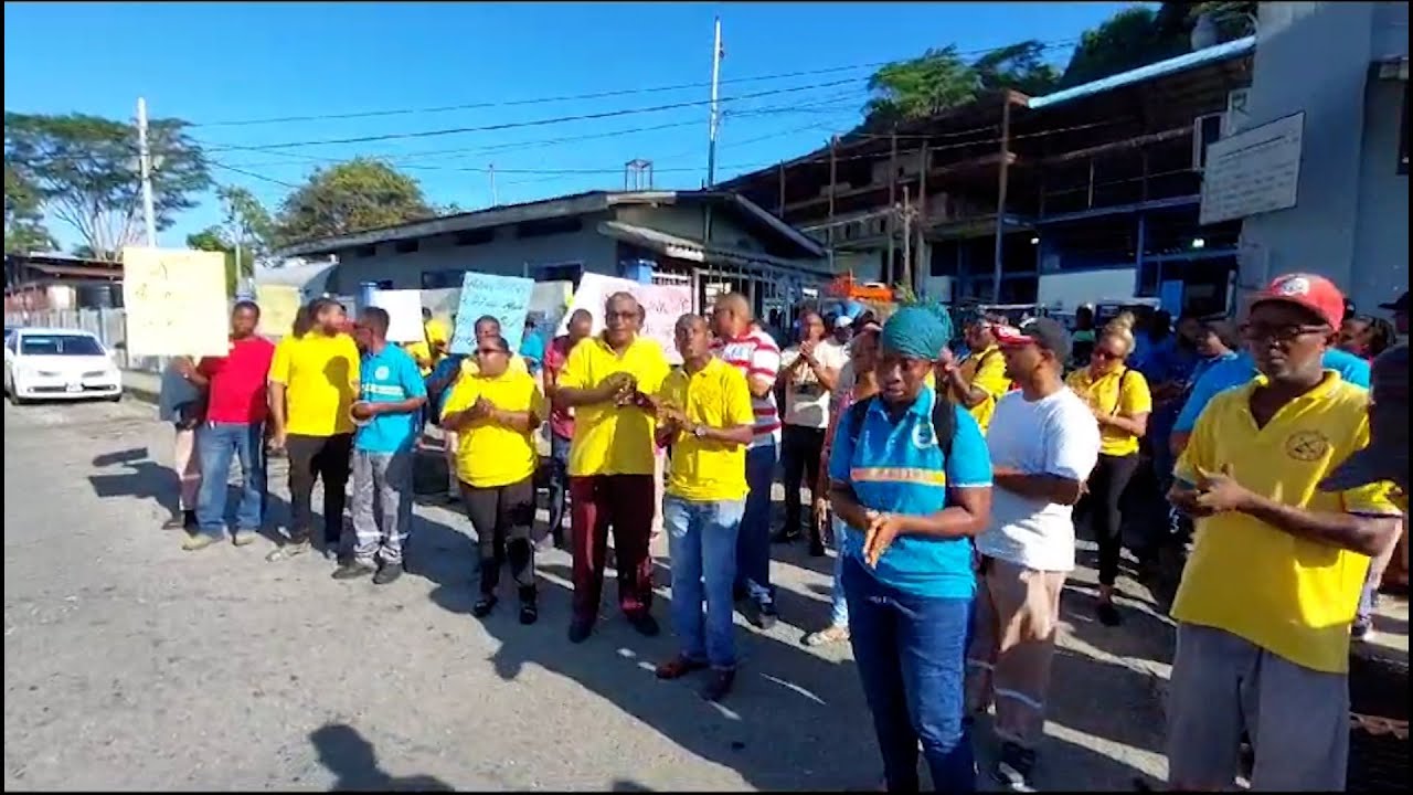 San Fernando City Corporation Workers Protest  Working Conditions
