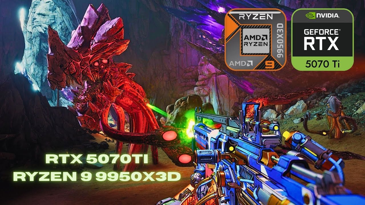BORDERLANDS 4 - RTX 5070TI - RYZEN 9 9950X3D