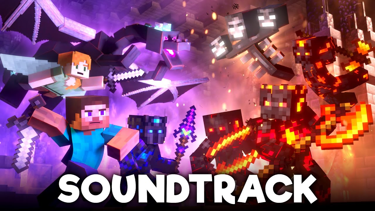 Take Back the End: SOUNDTRACK - Alex and Steve Adventures (Minecraft Animation)