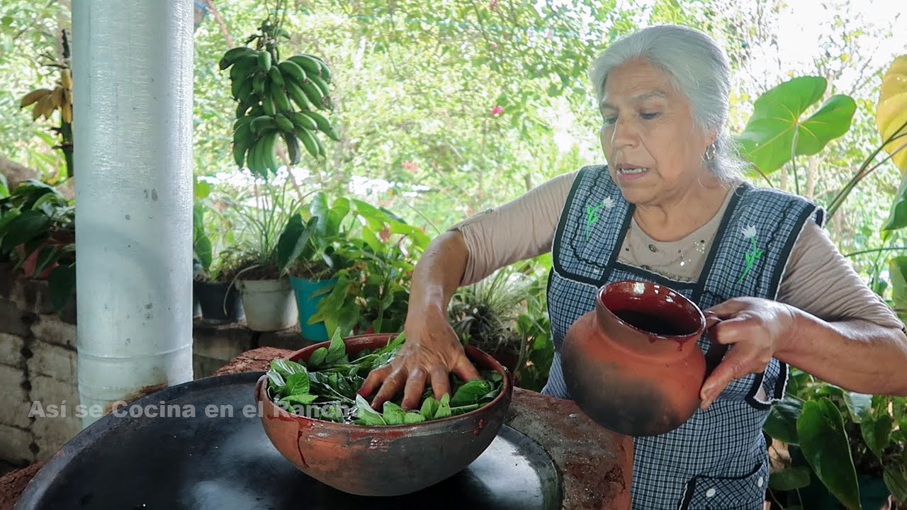 Comida de Rancho Saludable Quelites Así se Cocina en el Rancho