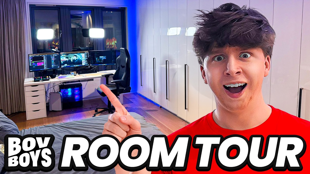 MY ROOM TOUR AT THE BOV HOUSE!