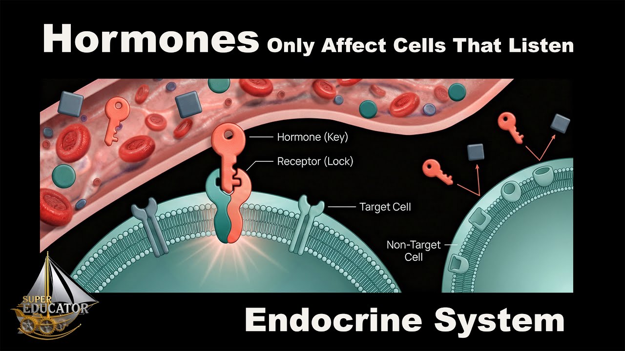 Endocrine System Explained | Major Glands, Hormones & Their Functions| AP Biology Concept