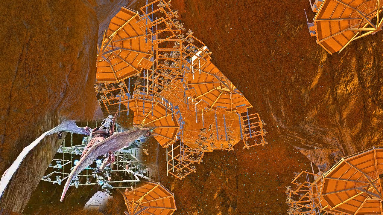 Raiding Small Base with Pter C-Spin Cliff Platform | Ark PvP Phase 3 S1 Episode 7