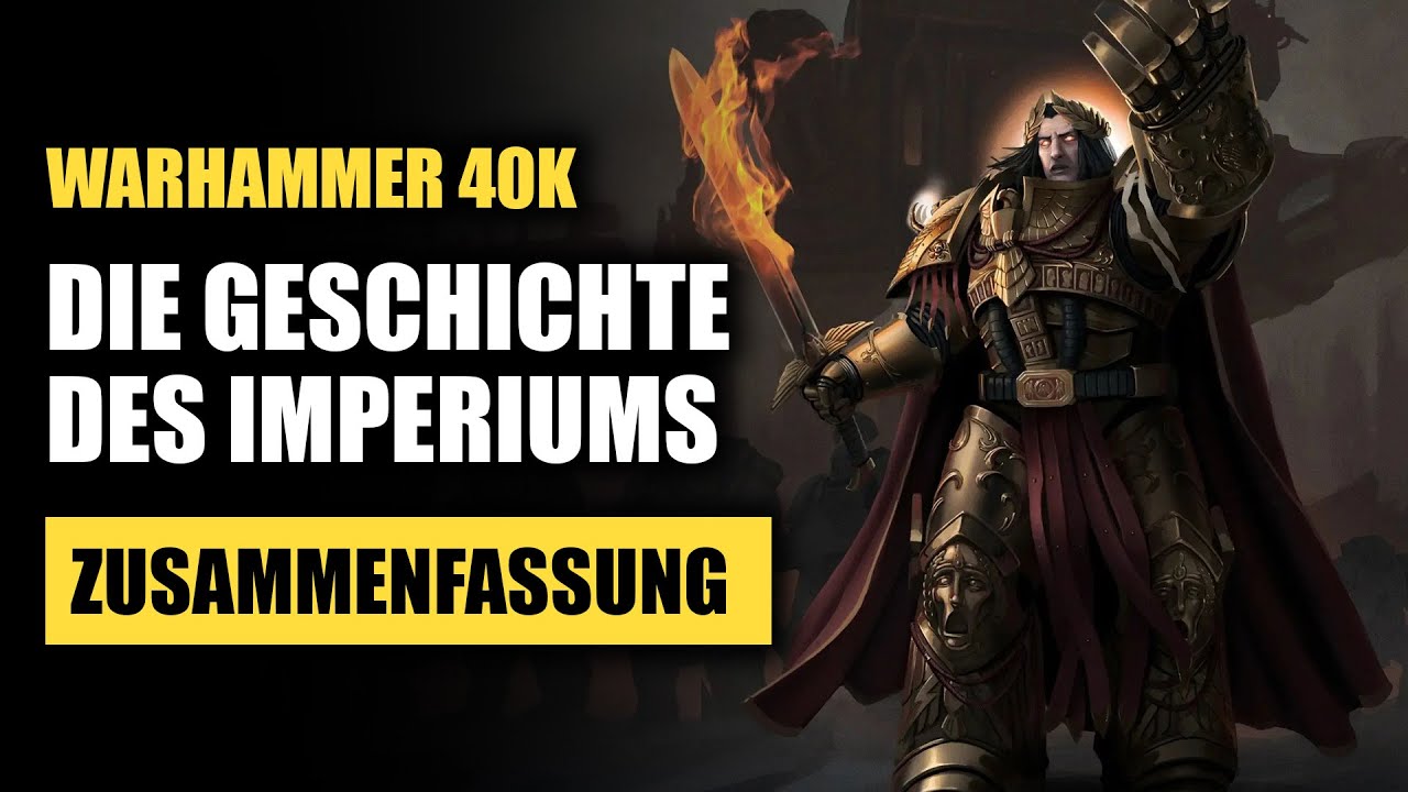 Die Vorgeschichte des Imperiums | Warhammer 40K Lore Deutsch | (Zusammenfassung)