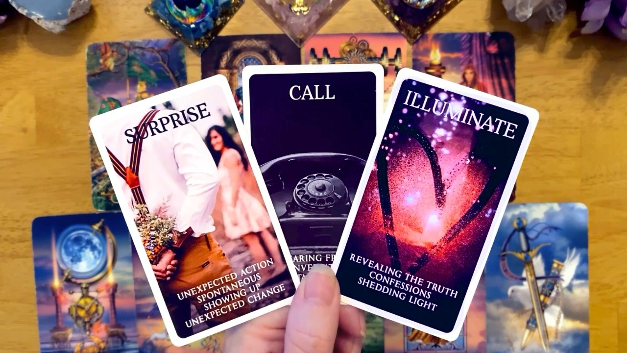 UNEXPECTED COMMUNICATION COMING FROM YOUR PERSON ☎️ WHAT THEY SAY WILL SURPRISE YOU!😲 (LOVE READING)