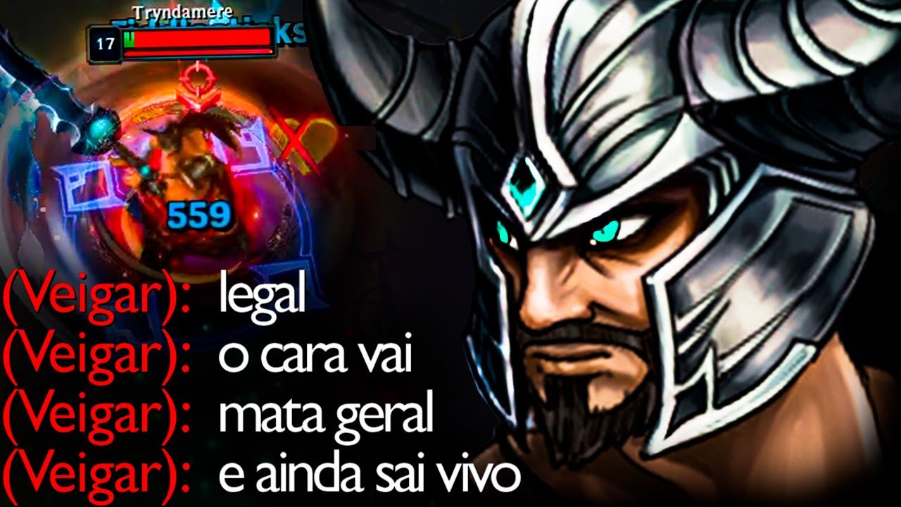 TRYNDAMERE vs MASTER YI QUEM GANHA NESSA? KKKKKKKKKKK