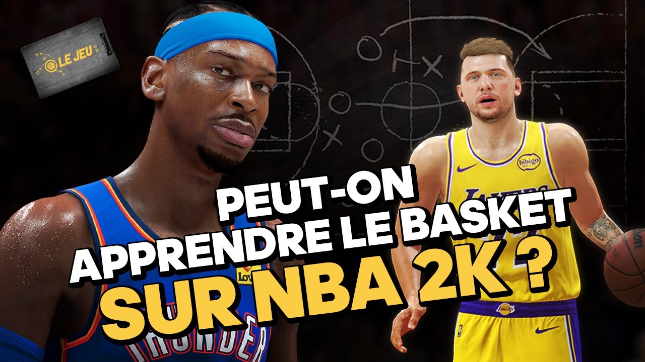 Peut-on apprendre à jouer au vrai basket grâce à NBA 2K ? #LeJeu Ep.15