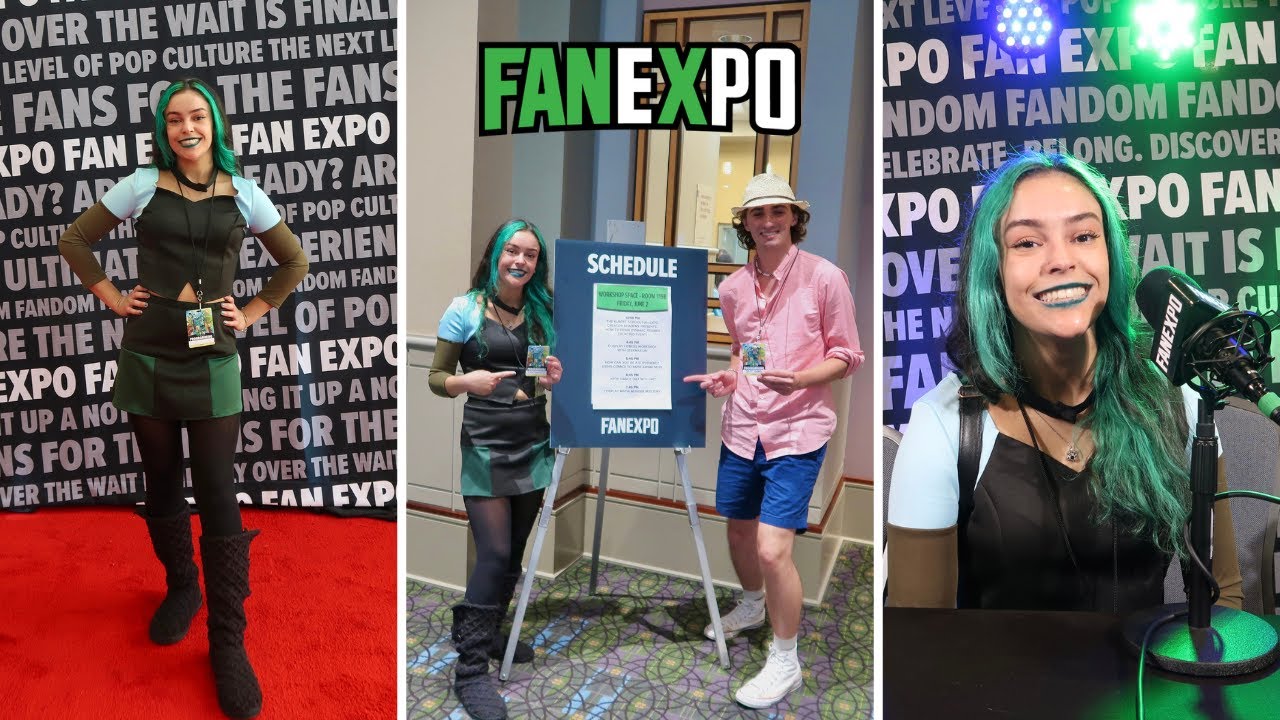 FAN EXPO 2023 VLOG (DAY 1) || Hosting My First Panel & Cosplaying Total Drama Gwen