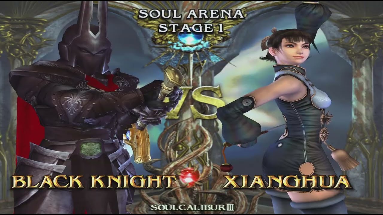 SOULCALIBUR III Quick Play Black Knight with Alondite gameplay Very Hard mode 2 rounds PlayStation 5