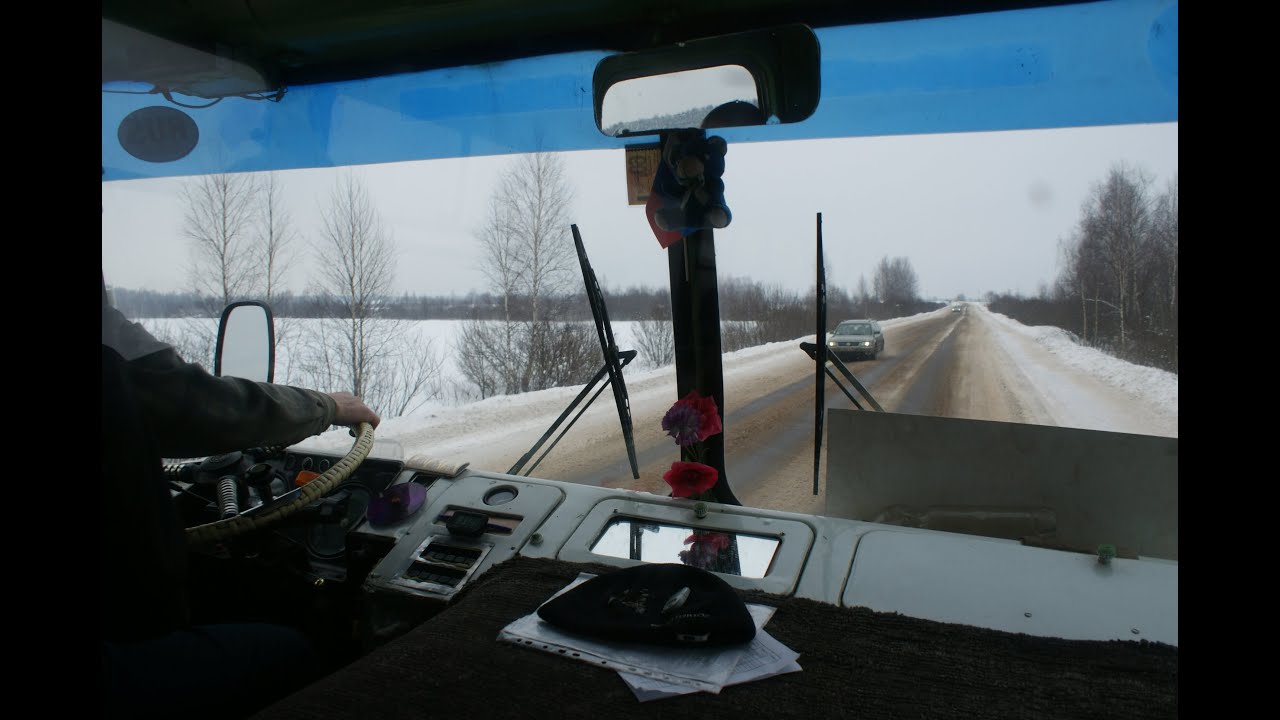 На ЛиАЗ-677 от Конаково до Дубны (Парома)