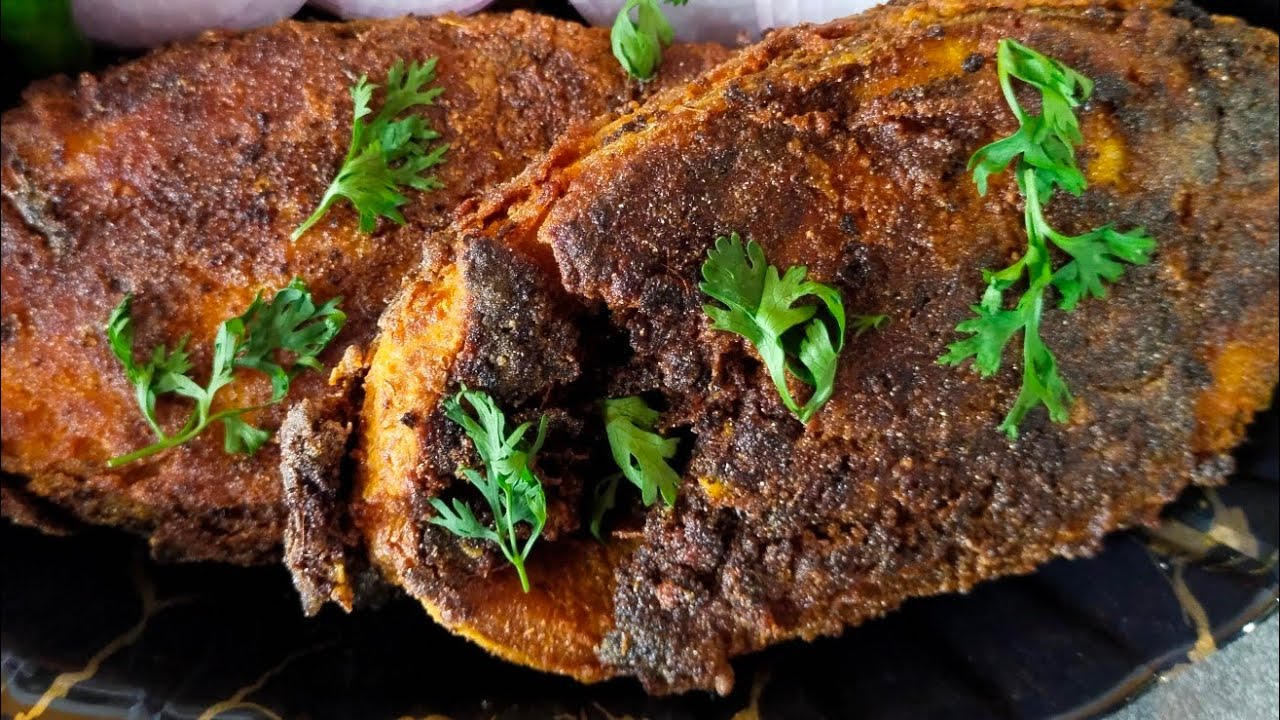 RAWAS FISH FRY RECIPE | RAWAS MACHLI FRY HINDI | MACH BHAJA BENGALI RECIPE | FISH FRY MARATHI !!