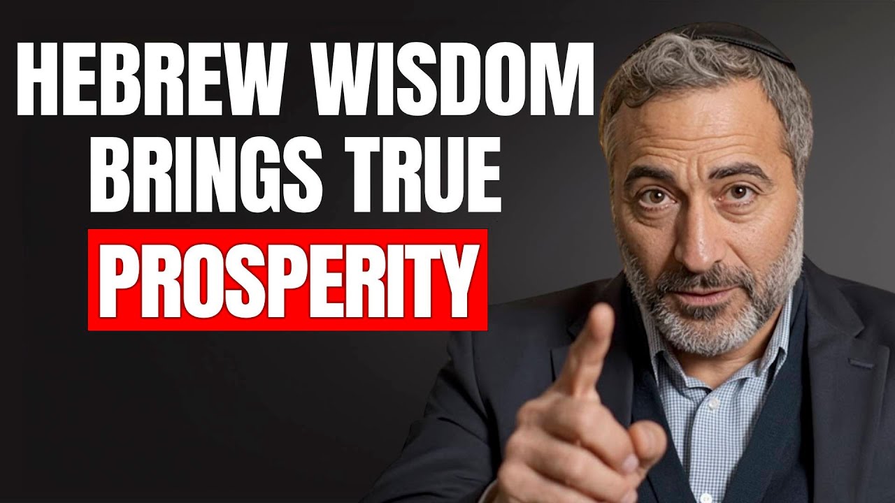 Become Aligned With Prosperity Through Hebrew Wisdom    Ezra Solomon