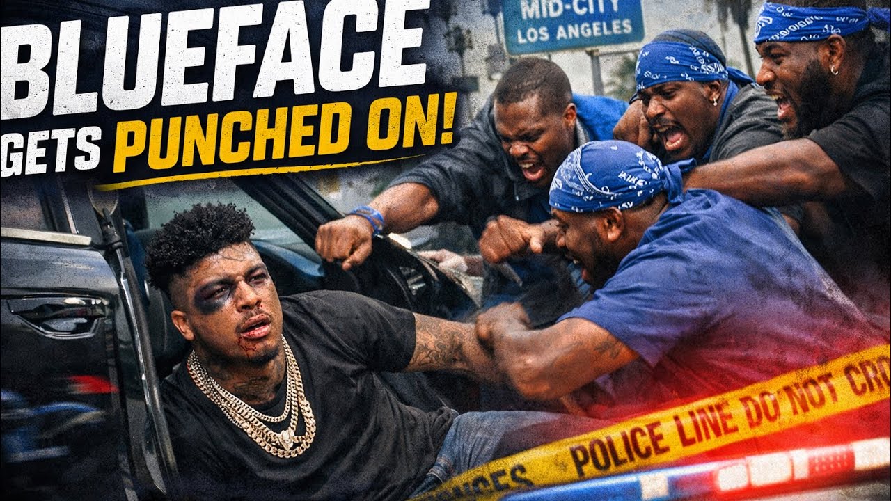 WACK100 SETS UP BLUEFACE TO GET BEAT UP BAD: AFTER ALL THAT GANGBANG TOUGH TALK HE GOT KNOCKED OUT