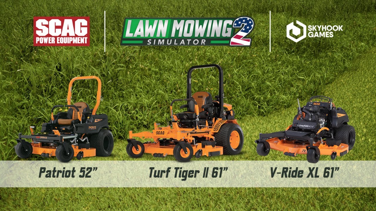 Lawn Mowing Simulator 2 - Scag&reg; Roster Reveal!!