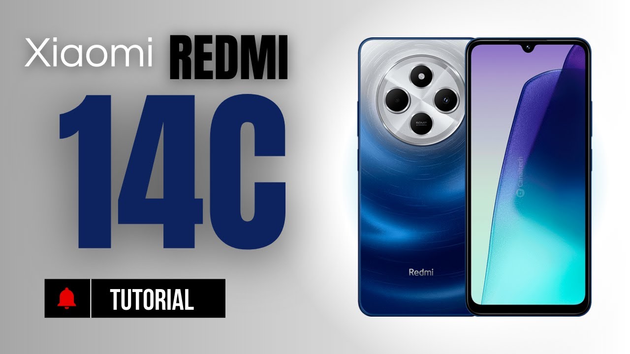 Como remover as impressões digitais e dados faciais do bloqueio de tela no Xiaomi REDMI 14C