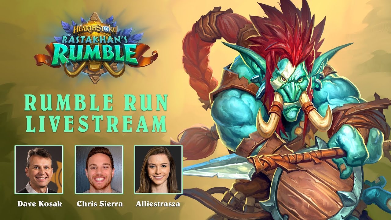 Rumble Run Livestream | Hearthstone