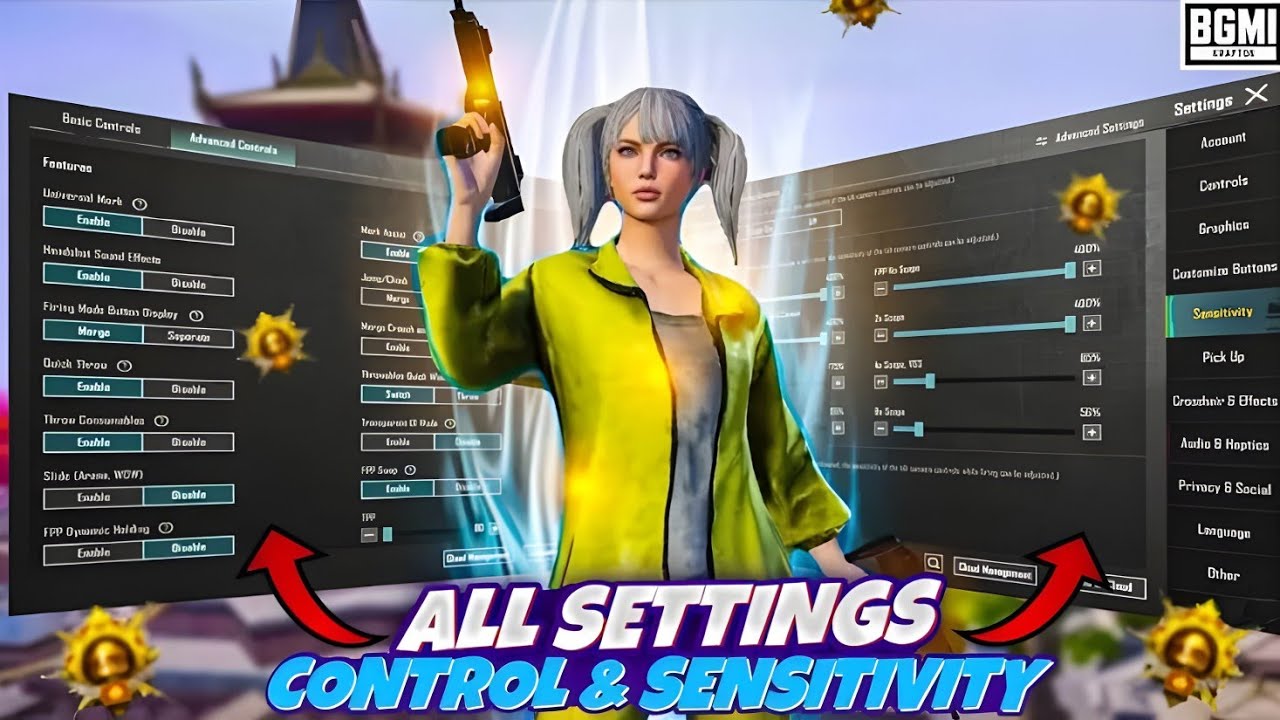 BGMI 3.6 Update 🔥 ZERO RECOIL SENSITIVITY by DowzZz OP | Best Sensitivity Code for GYRO & NON-GYRO