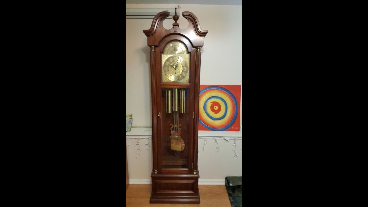 ETHAN ALLEN Grandfather Clock, Antiques of America