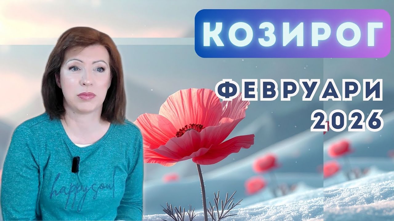 💥КОЗИРОГ ✨ФЕВРУАРИ 2026✨Слънчево затъмнение във Водолей 17 февруари 2026. Ретрограден Меркурий