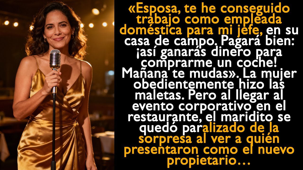 En la fiesta corporativa, el marido se quedó paralizado al ver a quién presentaron como el nuevo...