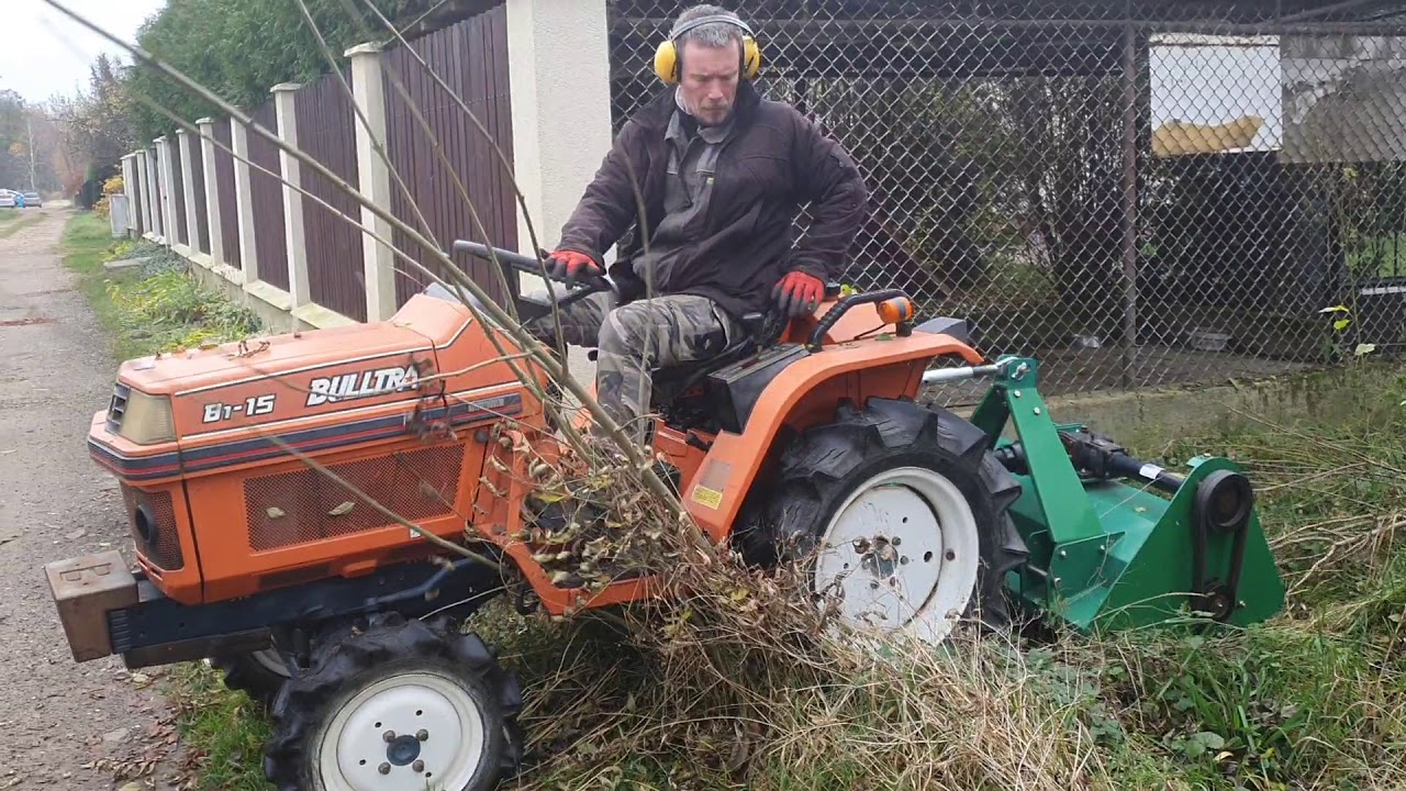 Traktorek Kubota Bulltra B1-15 Kosiarka GEO EFG 115