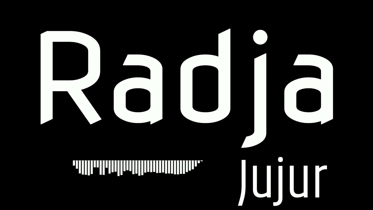 Radja - Jujur #GuitarBackingTrack With Vocal