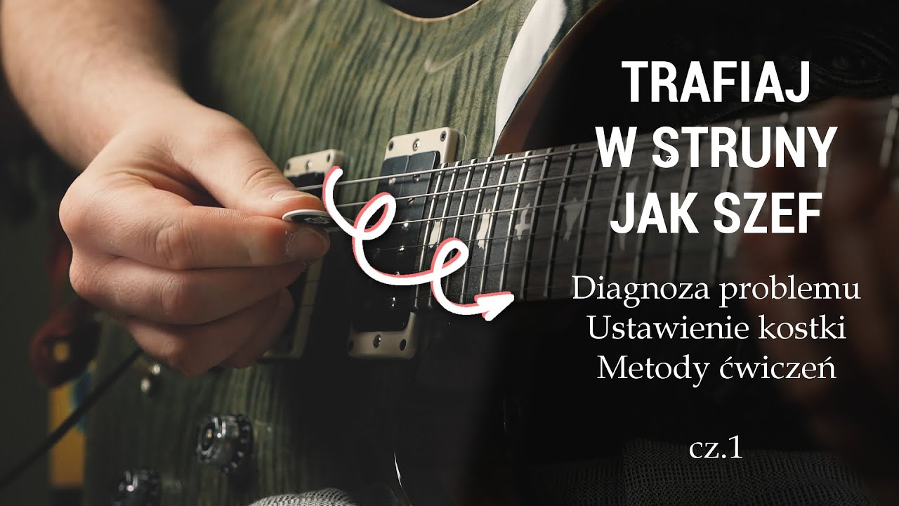 🎸Trafiaj w struny jak szef! Szybka zmiana strun w naprzemiennym kostkowaniu.