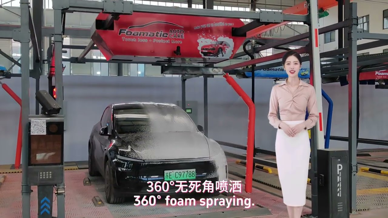 🧼 360° foam coverage, giving your car a deep cleansing SPA!