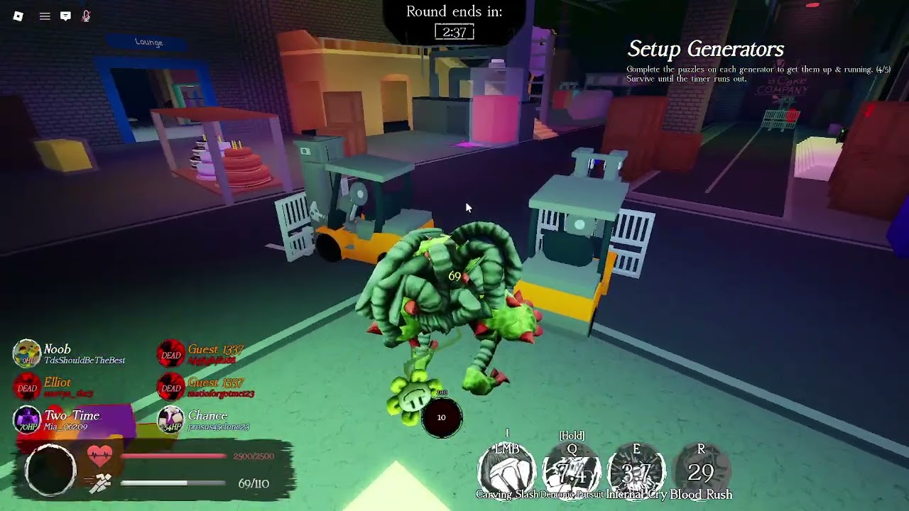 Roblox Forsaken Random Gameplay (Sixer) 25