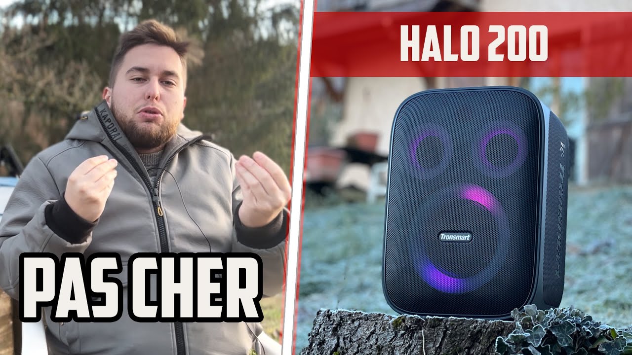 Tronsmart Halo 200 | Meilleur enceinte pour faire la f&ecirc;te pour pas cher !
