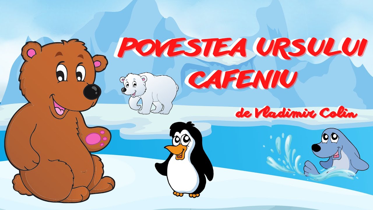 POVESTEA URSULUI CAFENIU de V. Colin || poveste || animale polare|| animale sălbatice