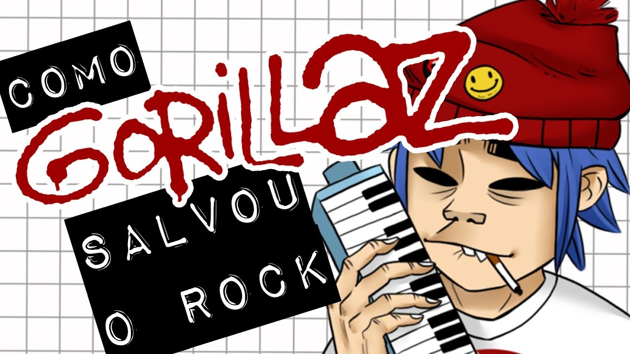 COMO GORILLAZ SALVOU O ROCK #Meteoro