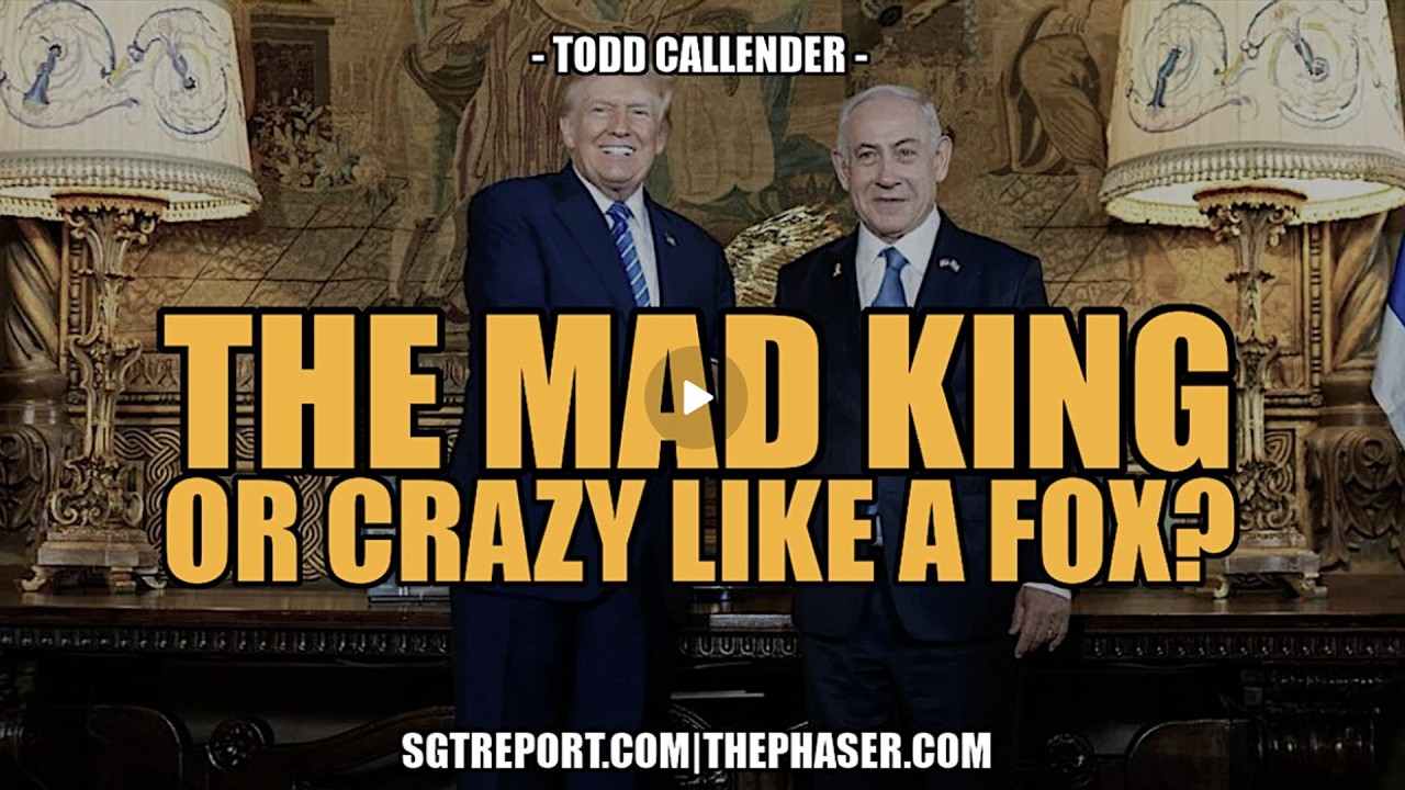 SGT Report UPDATES | TRUMP: THE MAD KING, OR CRAZY LIKE A FOX? -- TODD CALLENDER